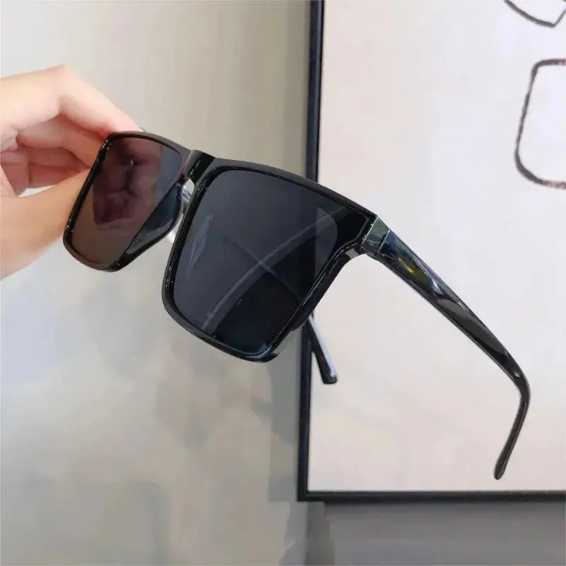 2023 New Sunglasses Men's Driving Anti-UV Sunglasses Concave Shape Ladies Long Frame Sunglasses UV400 Gafas De Sol