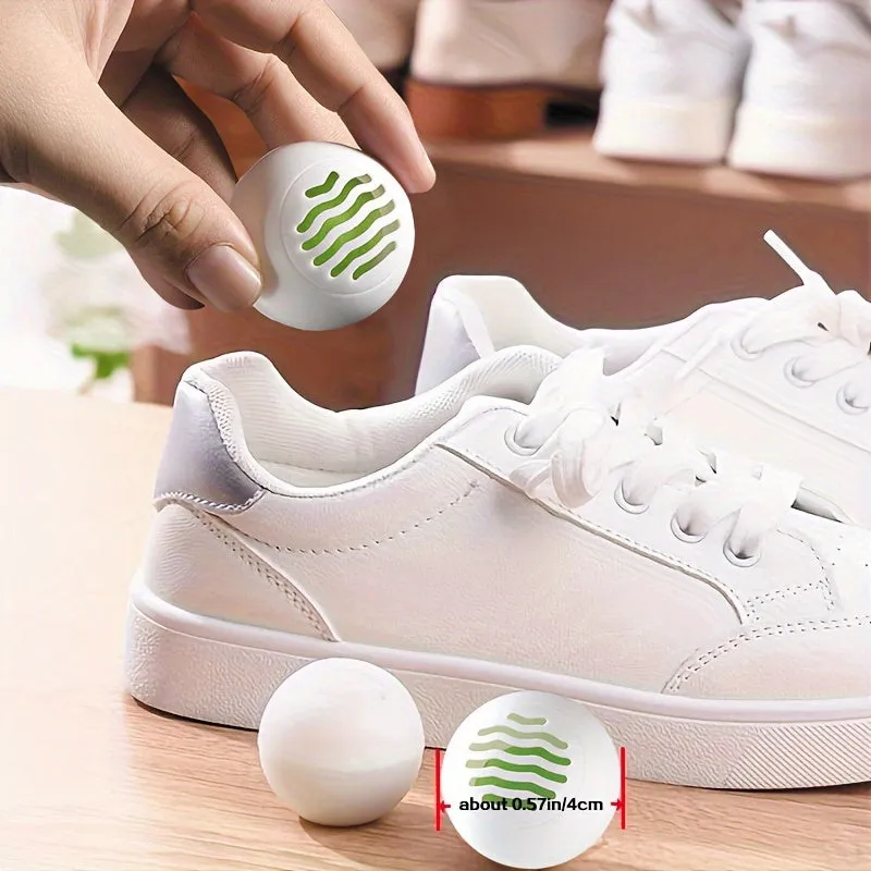 612pcs Shoe Deodorant Balls  Long lasting Freshener for Odor free Shoes