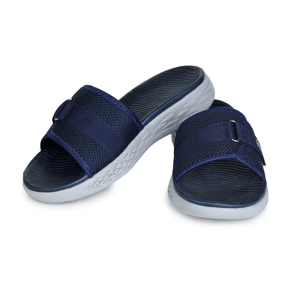 A-HA By Liberty Blue Slides For Men IMPACT-10