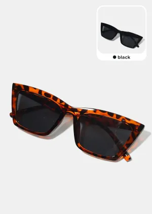 A  Square Cat Eye Chic Sunglasses