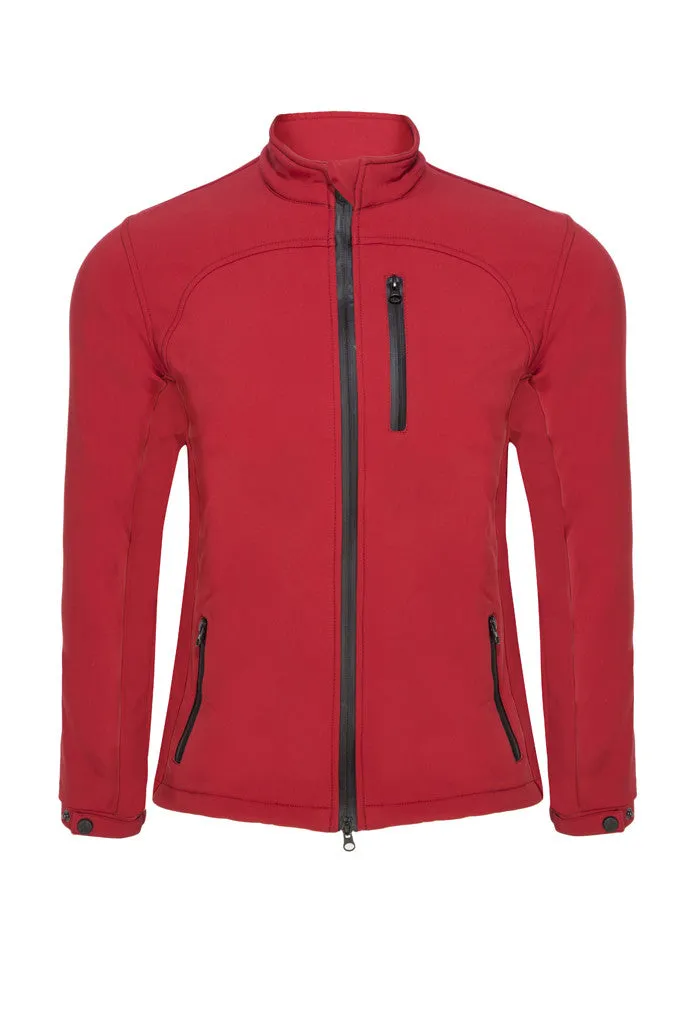 Adults Softshell Jacket - Red