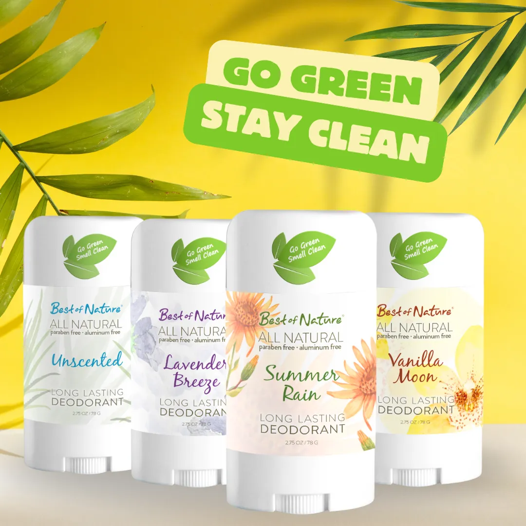 All Natural Deodorant Display