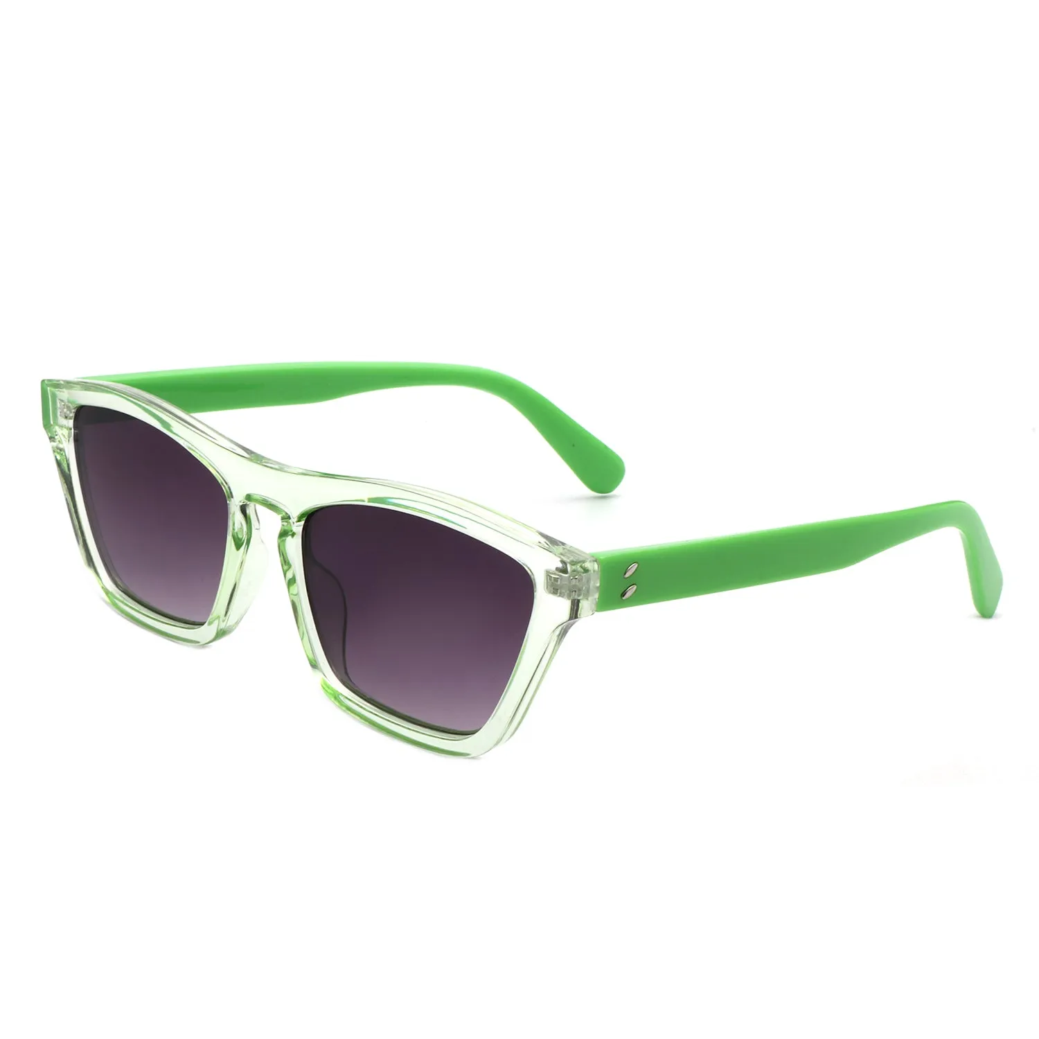 Althar - Chic Square Flat Lens Tinted Sunglasses for Women