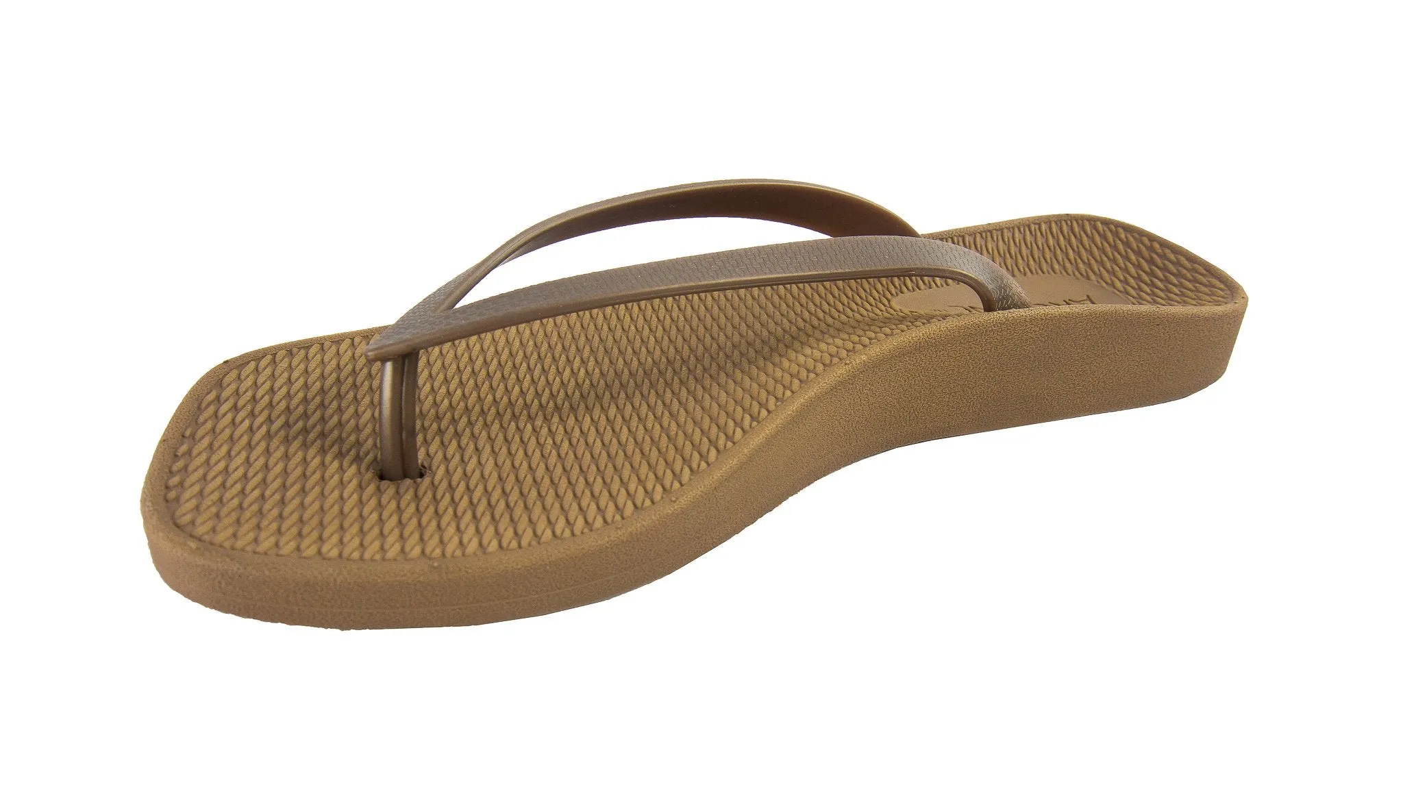 Archline Breeze Orthotic Thongs – Bronze