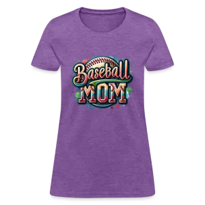 Baseball Mom Women's Contoured T-Shirt