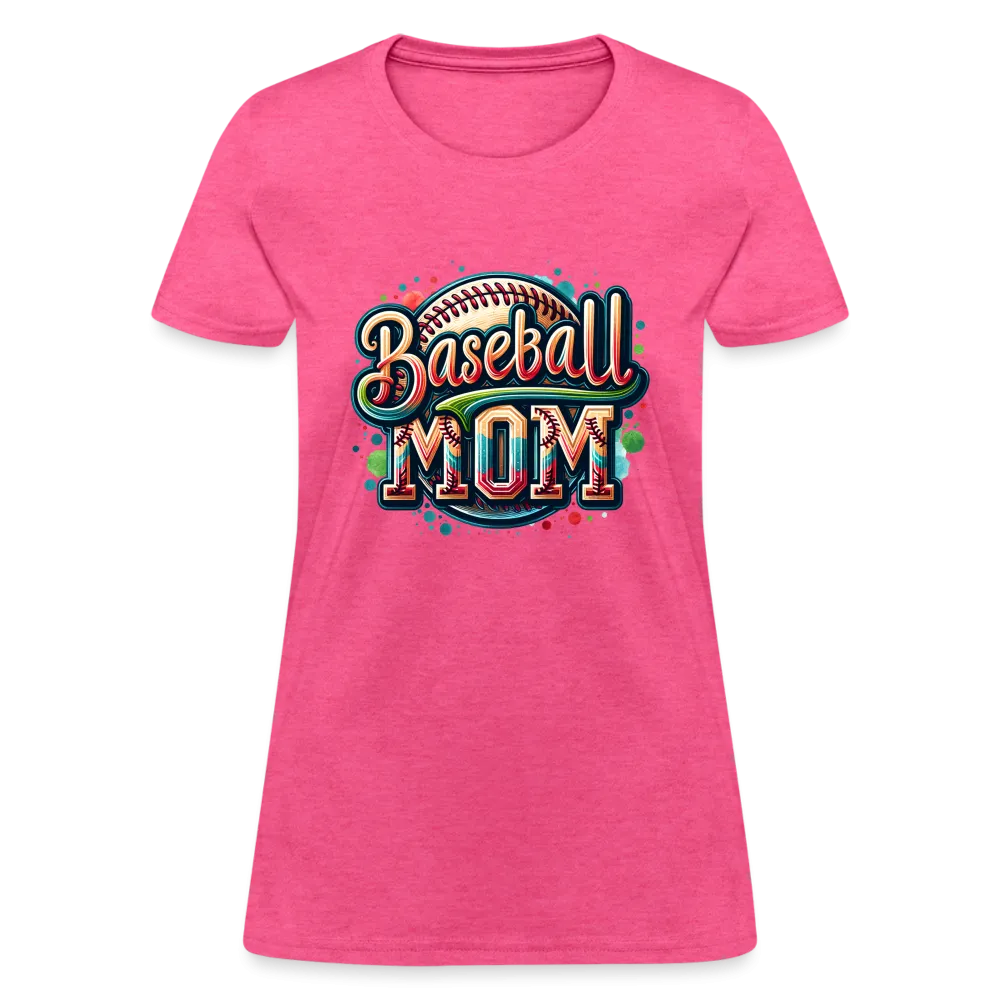 Baseball Mom Women's Contoured T-Shirt