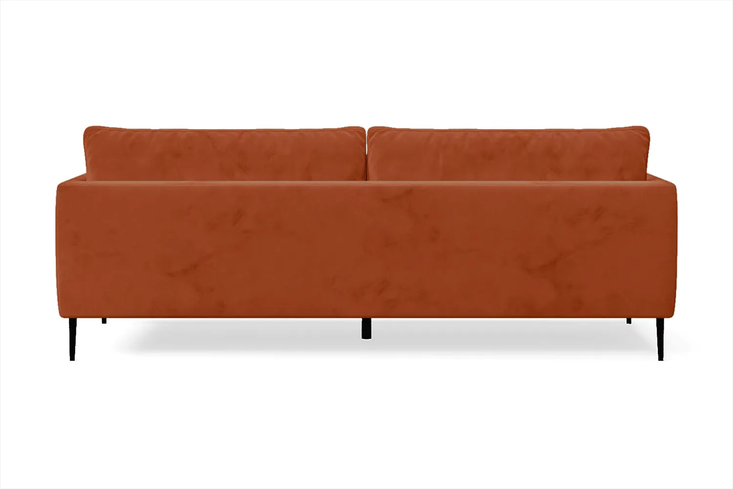 Bisceglie 3 Seater Sofa Orange Velvet