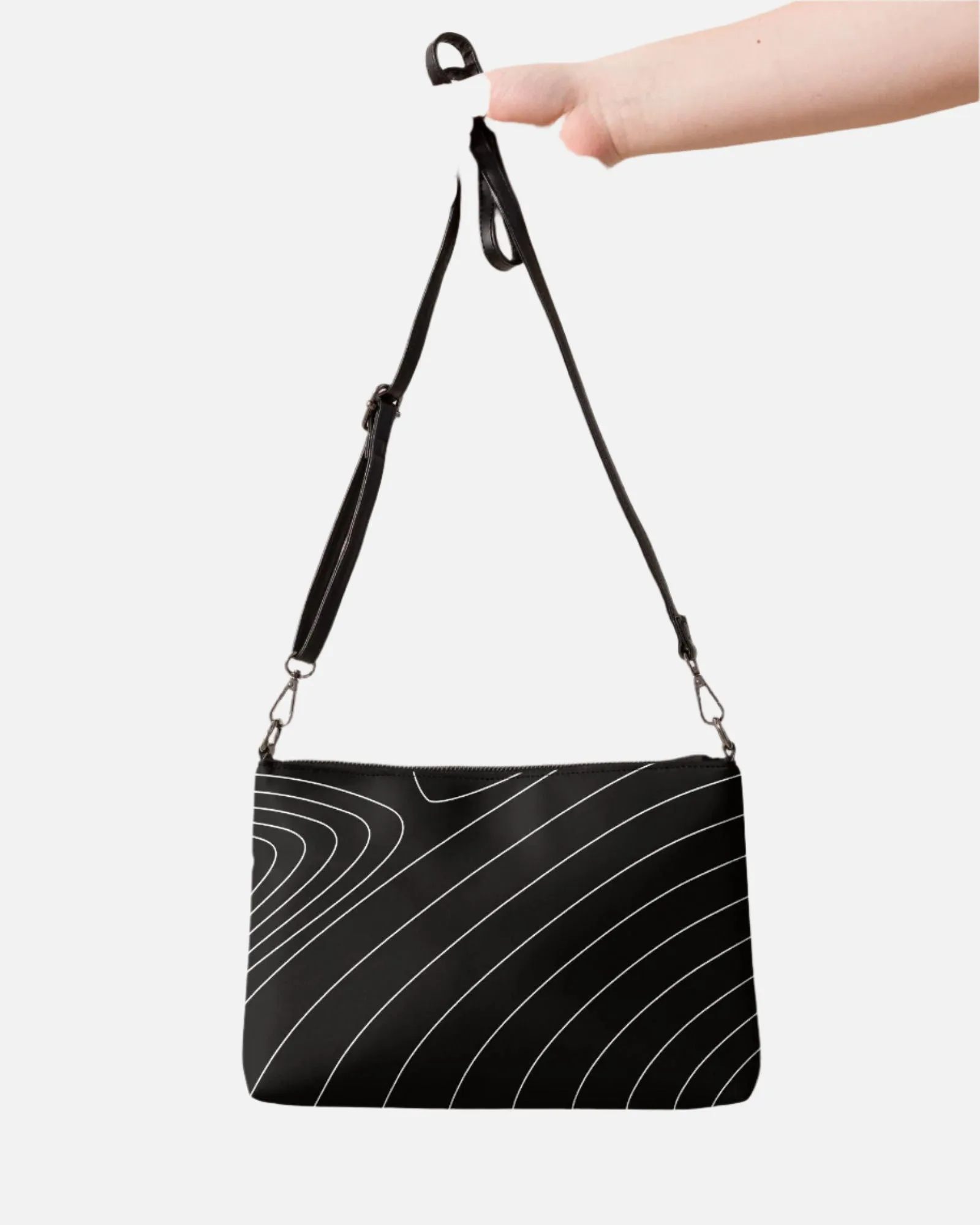 Black Crossbody Bag for Women - Timeless Elegance: Neleti.com