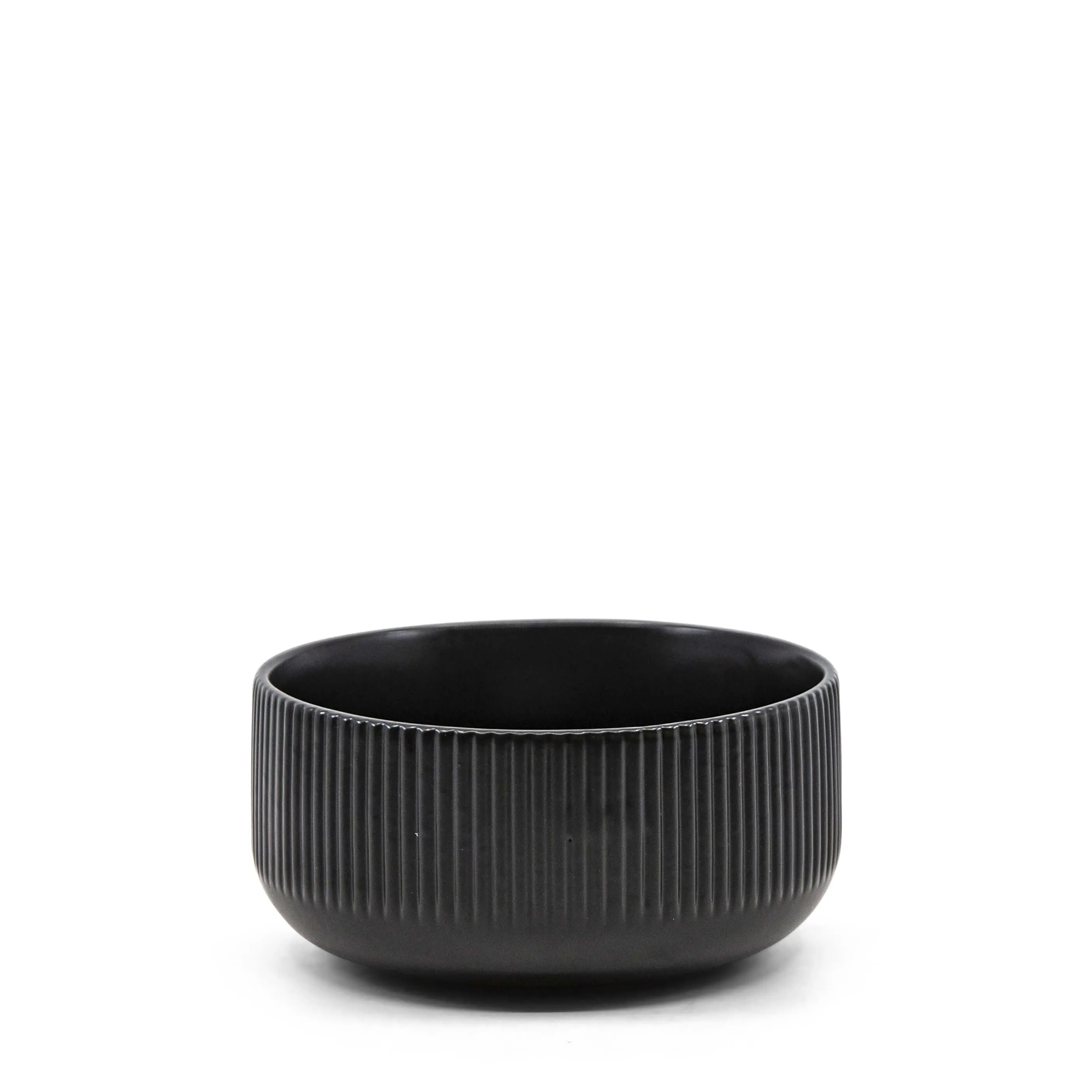 Brae Rice Bowl 12 x 6cm - Black