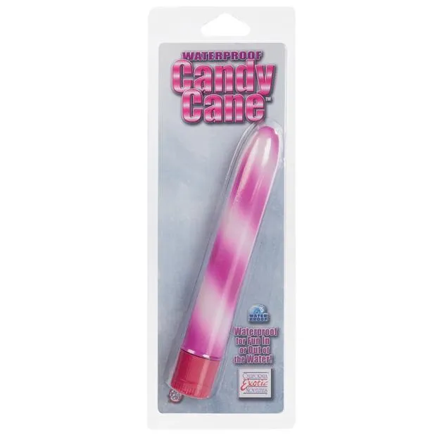 California Exotics - Candy Cane Waterproof Vibrator (Pink)