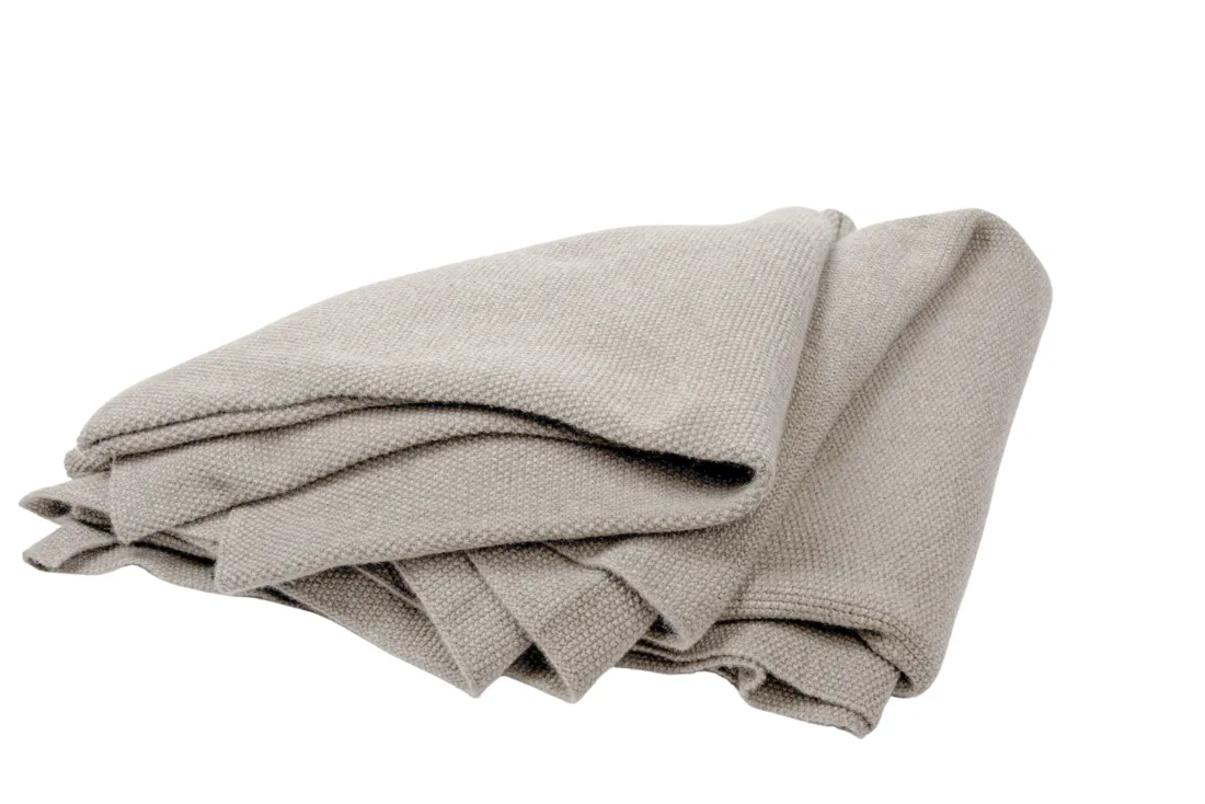 Cashmere Knitted Blanket, Heavy