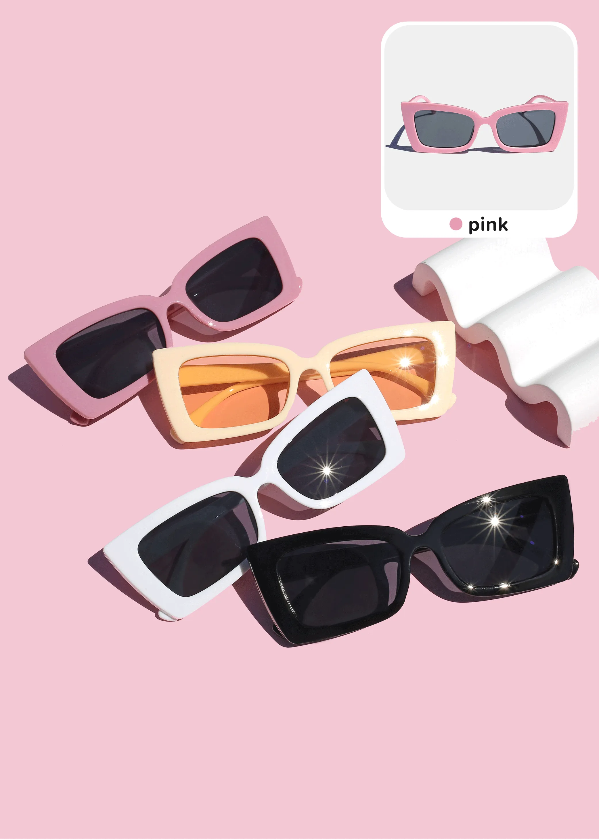 Chic Rectangular Sunglasses