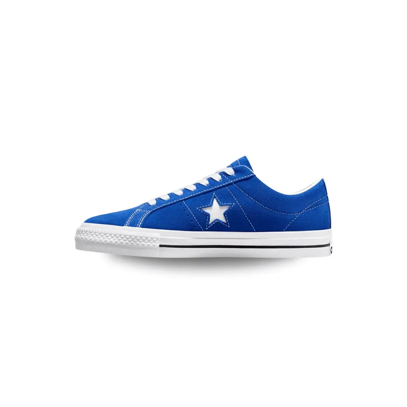 Converse Cons One Star Pro Suede Sneakers Low Top Shoes Blue - Men's