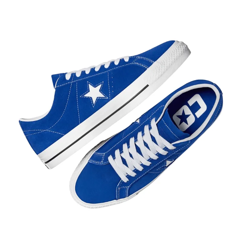 Converse Cons One Star Pro Suede Sneakers Low Top Shoes Blue - Men's