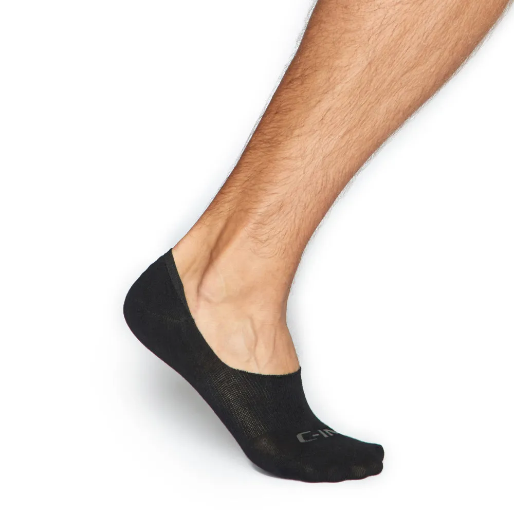 Core Low No Show Socks 3 Pack Black