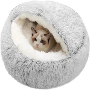 Cozy Plush Pet Bed: Ultimate Comfort for Small Dogs and Cats