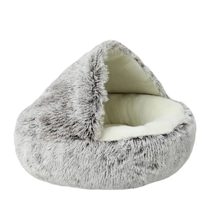 Cozy Plush Pet Bed: Ultimate Comfort for Small Dogs and Cats