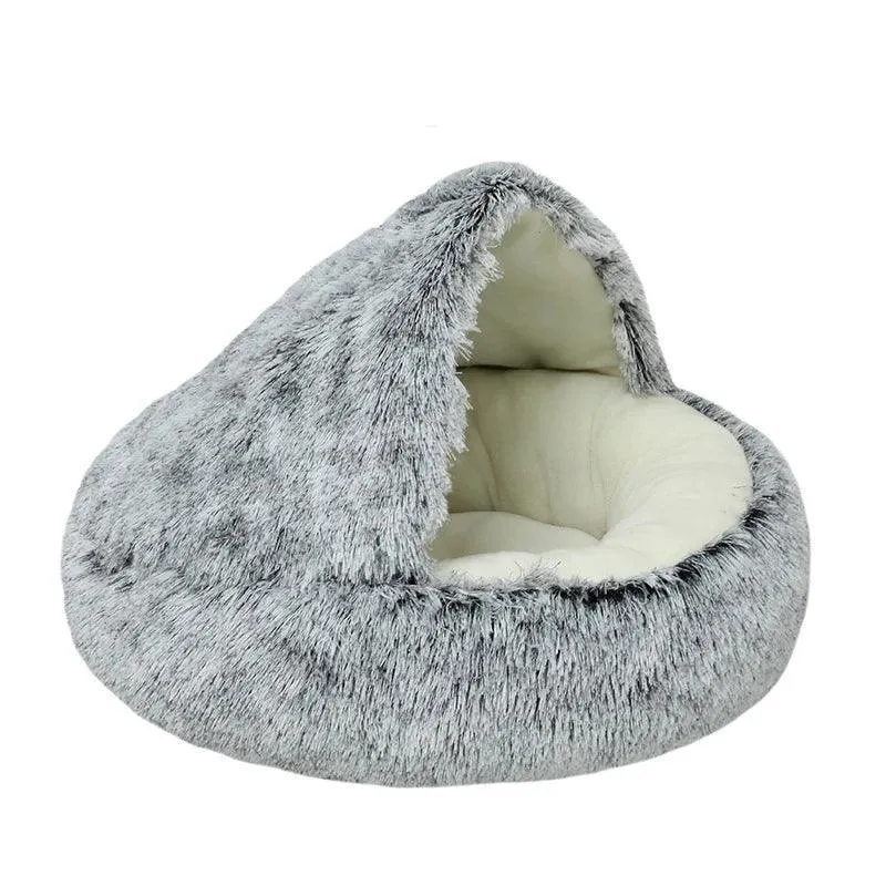 Cozy Plush Pet Bed: Ultimate Comfort for Small Dogs and Cats