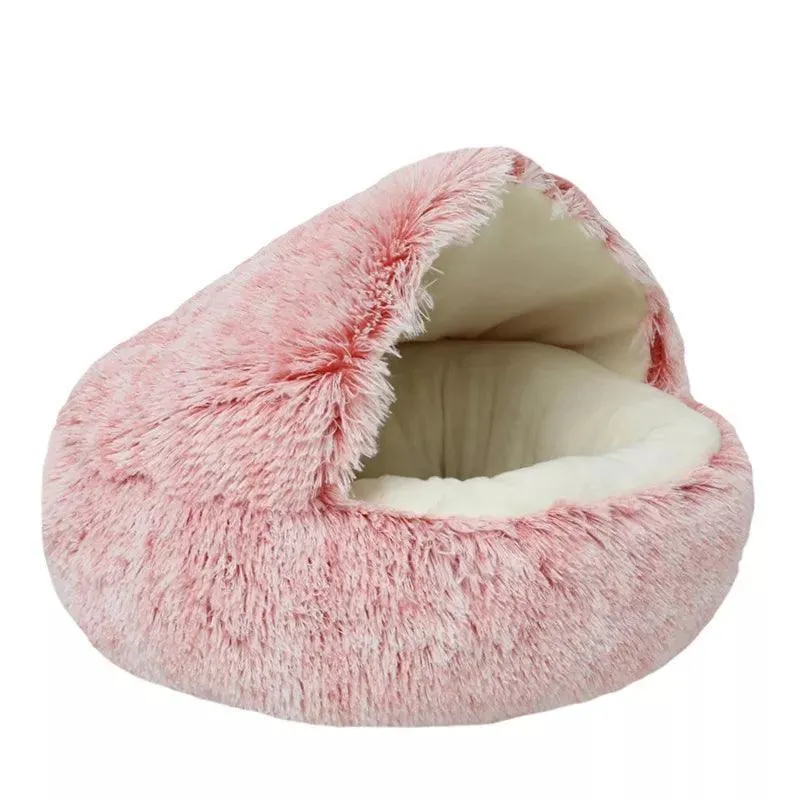 Cozy Plush Pet Bed: Ultimate Comfort for Small Dogs and Cats