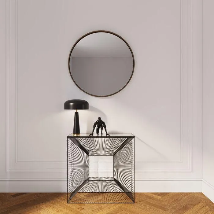 Curve Round Mirror