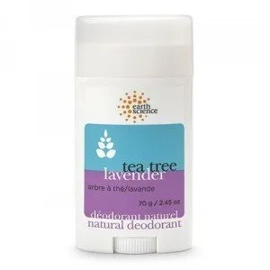 Earth Science Deodorant-Tea Tree & Lavender Natural 2.5 oz Stick