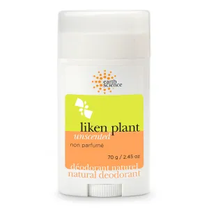 Earth Science Liken Plant Unscented Deodorant