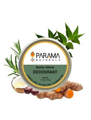 Earthy Vetiver Deodorant- 31g