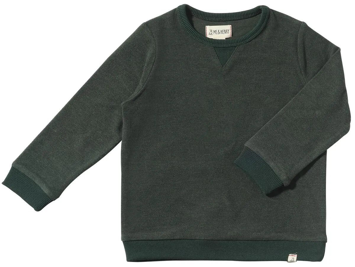 Forest Green Cozy Tarquin Sweatshirt