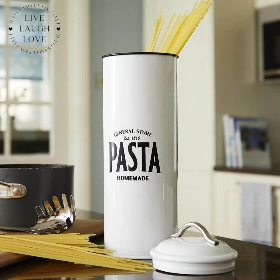 General Store Metal Pasta Canister