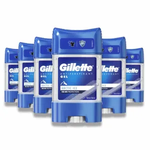 Gillette - Deodorant Artic Ice Bulk - 70 ml/ 2.36 fl oz - 6 Pack