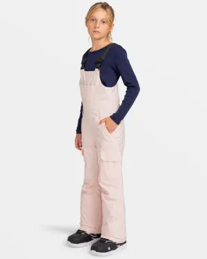 Girls 8-16 Non Stop Bib Snow Pants - Pink Salt