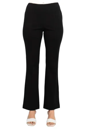 Hope & Harlow mid waist solid straight leg millennium pant