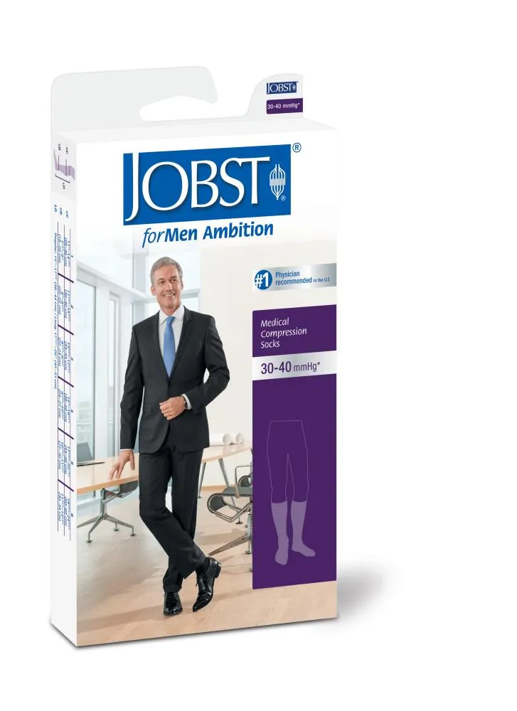 JOBST® FOR MEN AMBITION KNEE 30-40mmHg