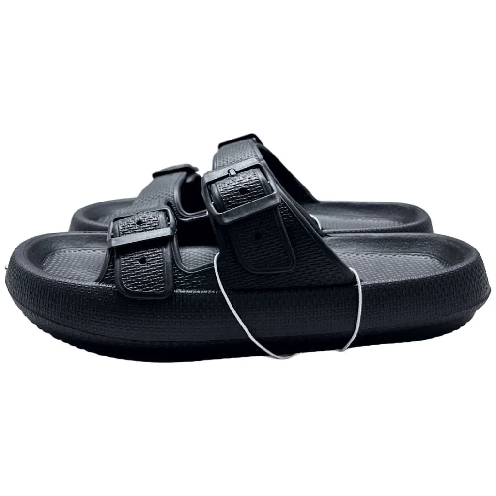 Kushy Klouds Slide-on Foam Sandals Womens