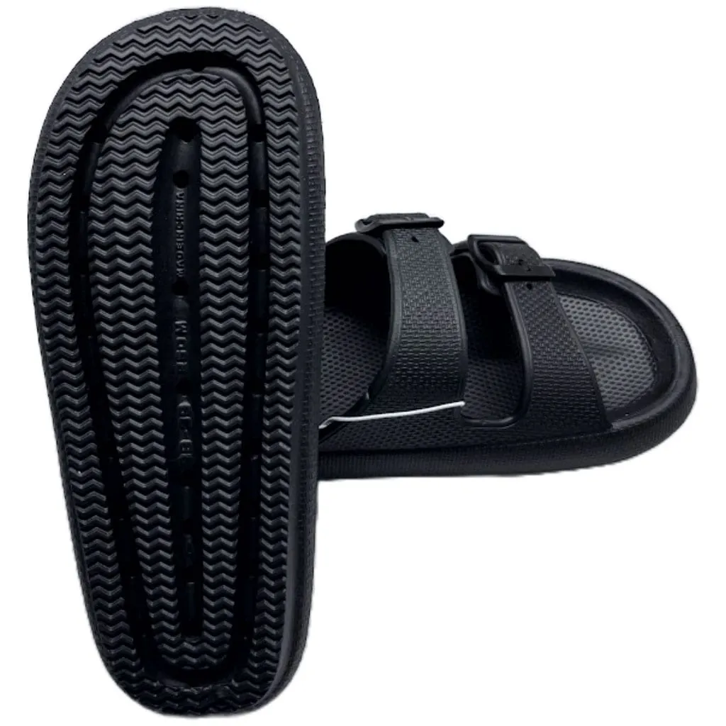 Kushy Klouds Slide-on Foam Sandals Womens