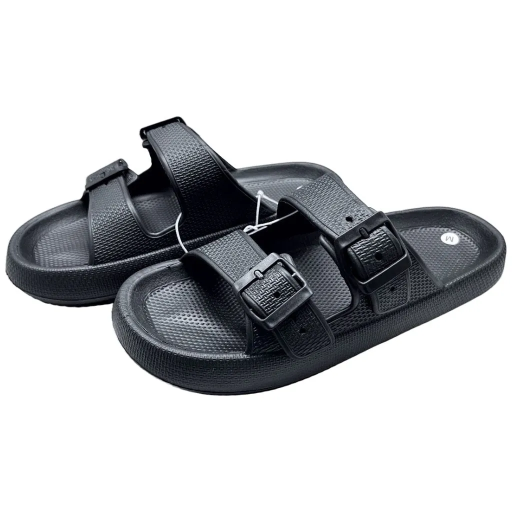 Kushy Klouds Slide-on Foam Sandals Womens