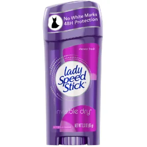 Lady Speed Stick Invisible Dry Antiperspirant Deodorant Shower Fresh 2.3 oz