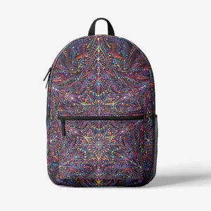 MARRIAGE MATERIAL Retro Colorful Print Trendy Backpack | Rob Mack