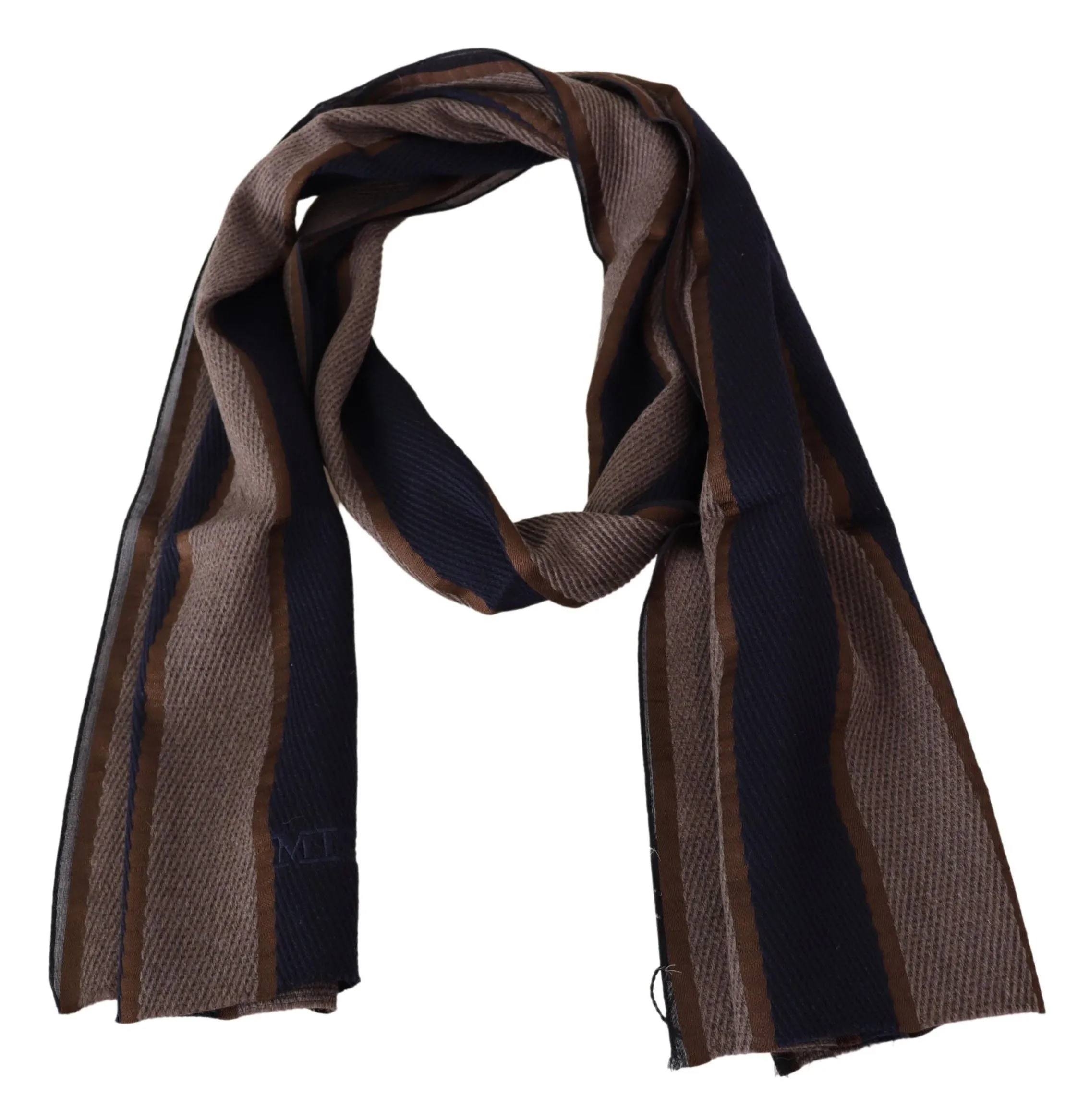 Missoni Elegant Striped Wool Scarf