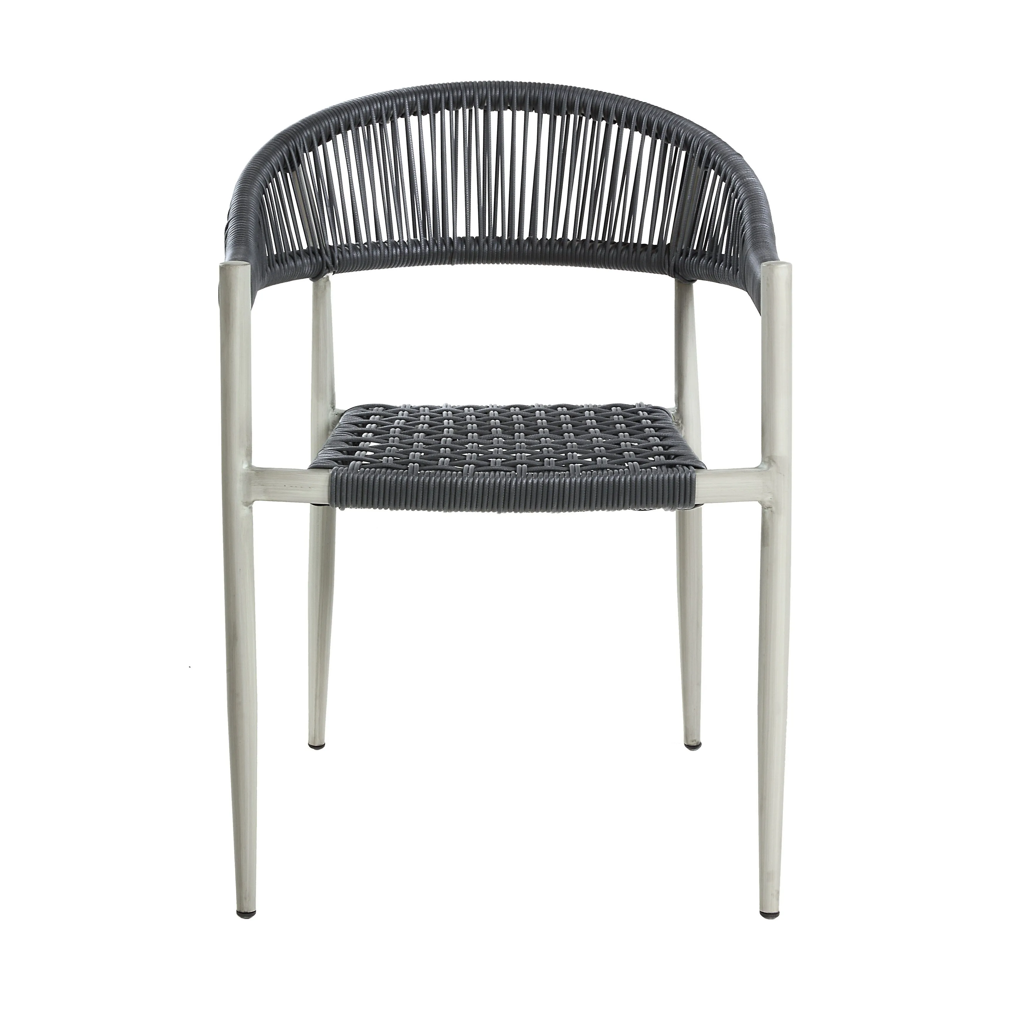 Mulino Bohemian Wicker Rope Patio Dining Chair