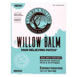 Nature’s Willow Pain Relieving Patch Regular 6 count