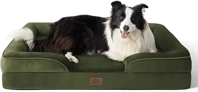 Orthopedic Flannel Dog Sofa-2