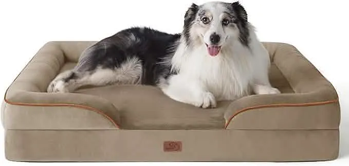 Orthopedic Flannel Dog Sofa-2