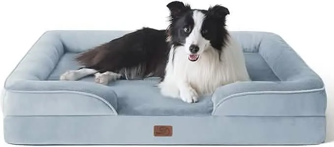 Orthopedic Flannel Dog Sofa-2