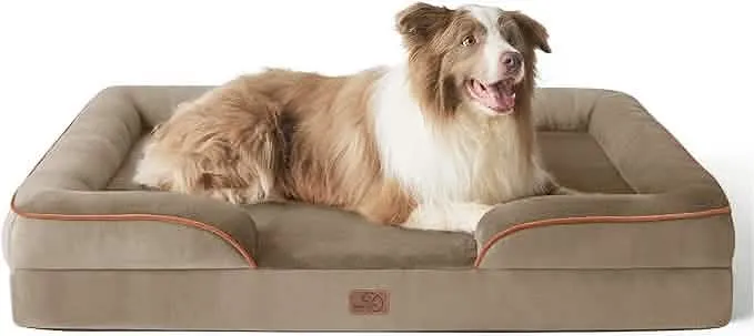 Orthopedic Flannel Dog Sofa-2