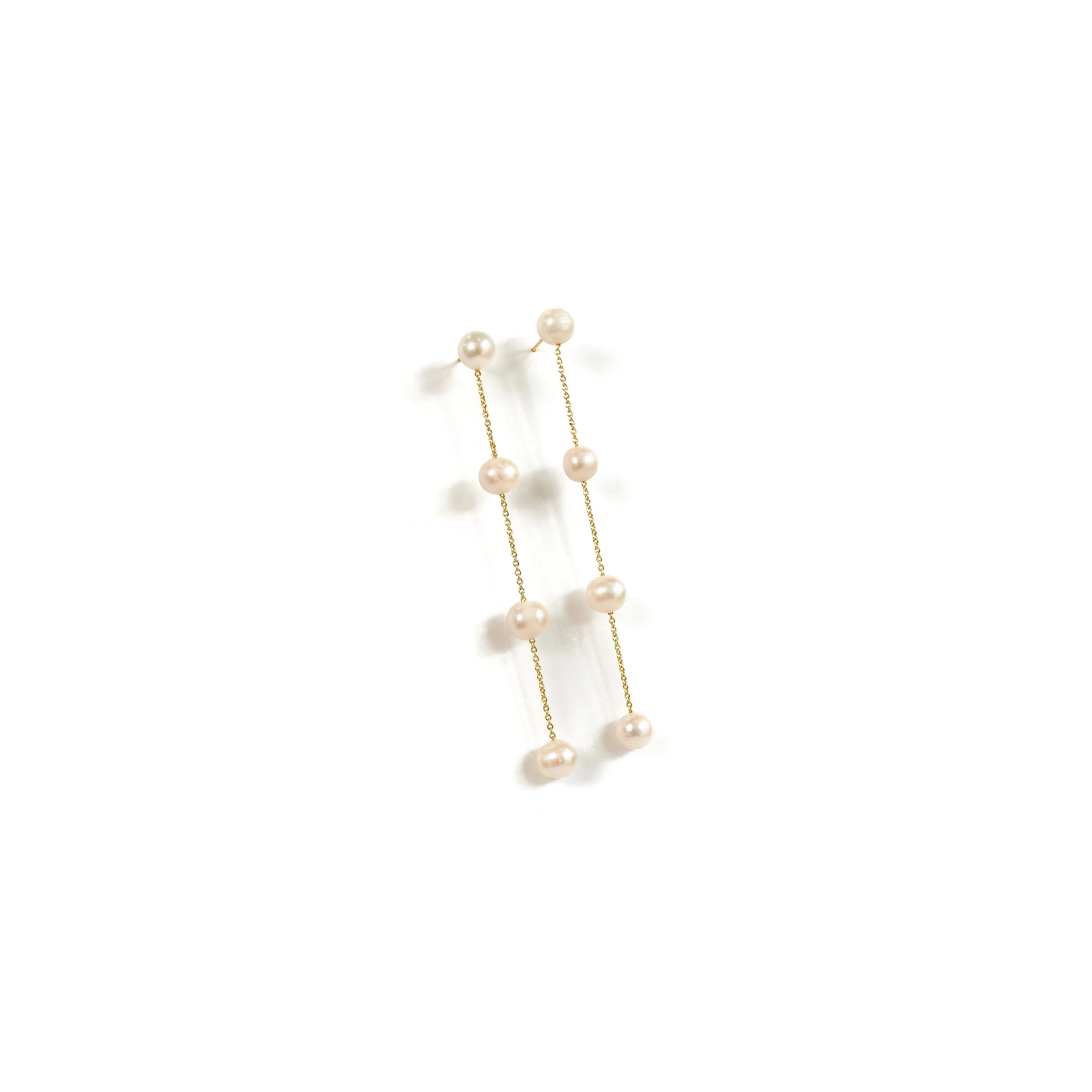 Pearl Strand Earring