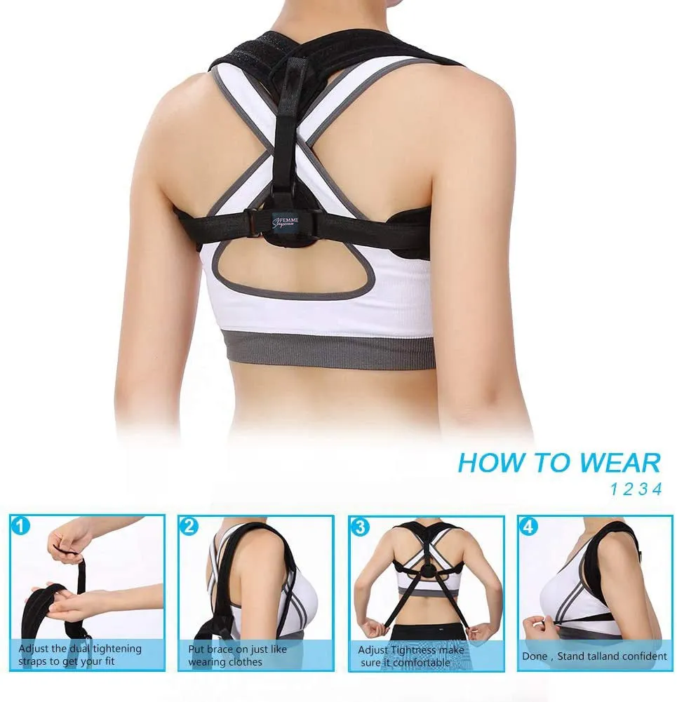 Posture Corrector - Effective and Comfortable Back Posture Brace