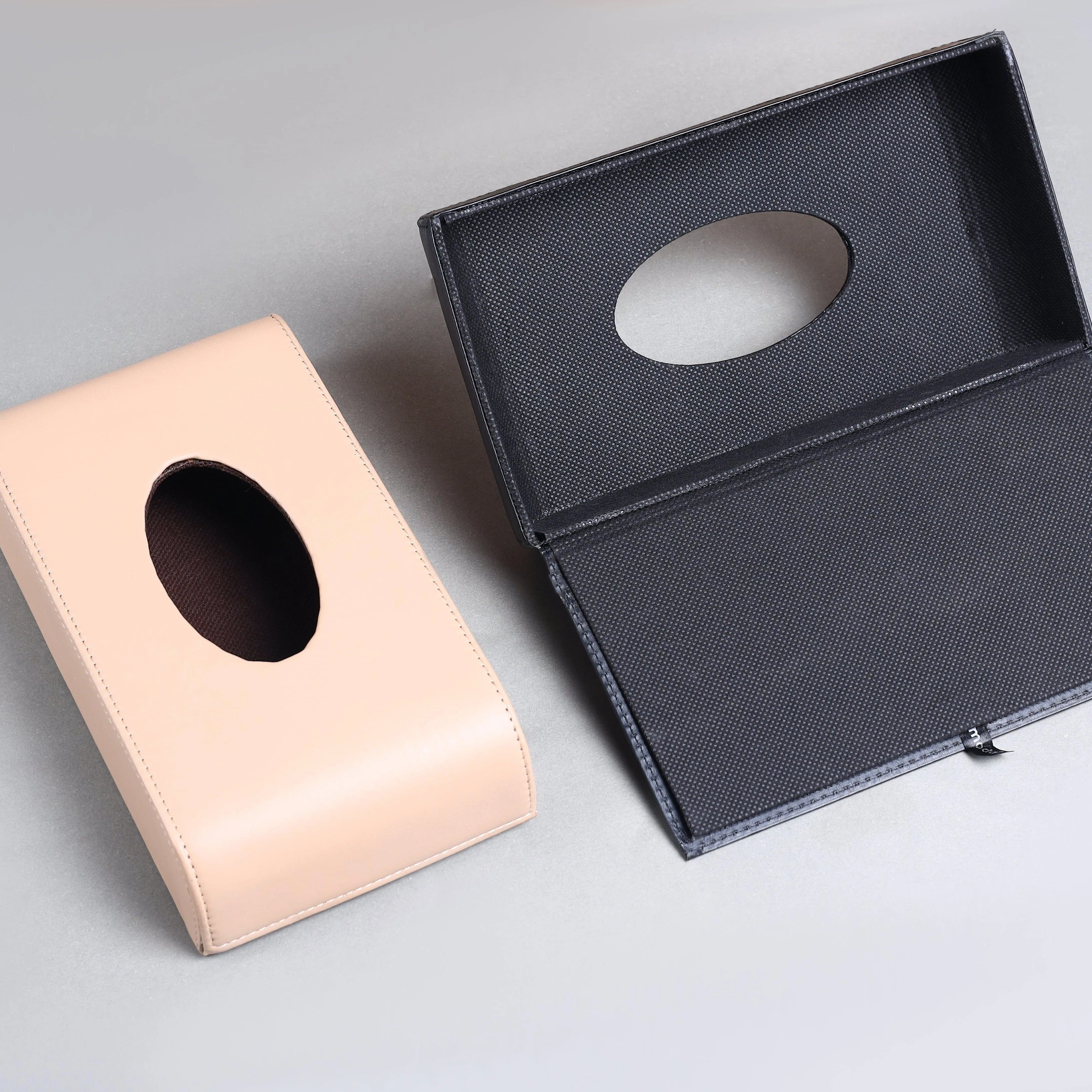 Premium PU Leather Tissue Box