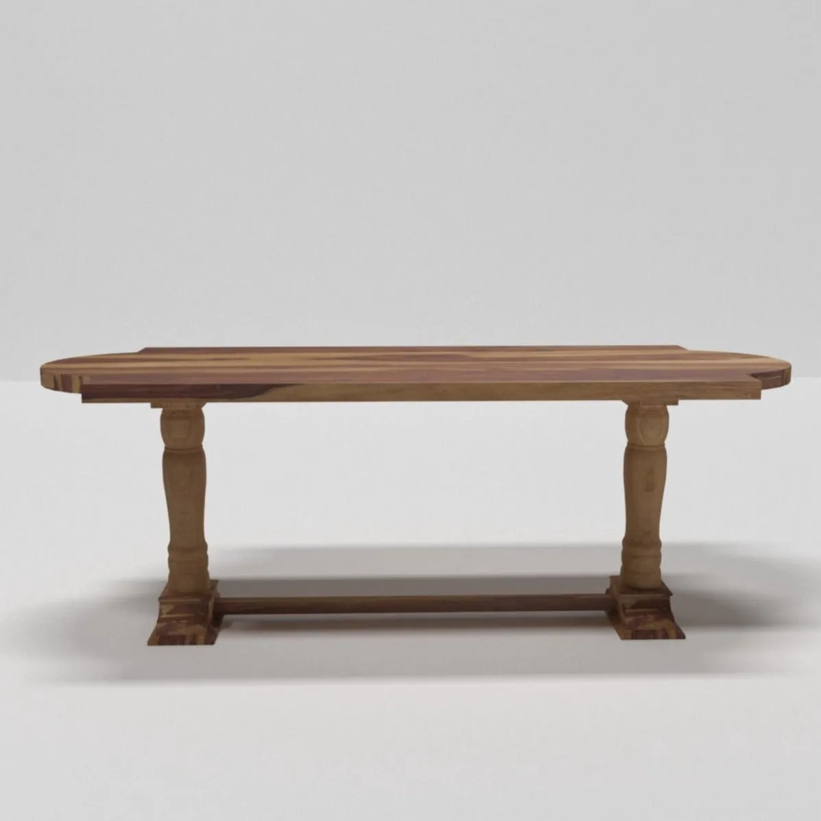 Rectangular Sheesham Wood Wood Accent Dining Table