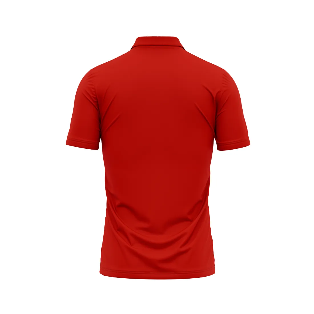 Red Polo Neck Half Sleeve T Shirt Nextprint G122